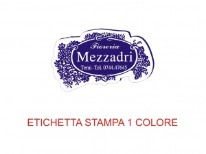 Etichette adesive per fioristi, fiorai e vivaisti (mm 34x20)  (cod.43G)